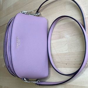 Kate Spade Cameron Street Hilli Crossbody Warm Vellum-Pink Leather